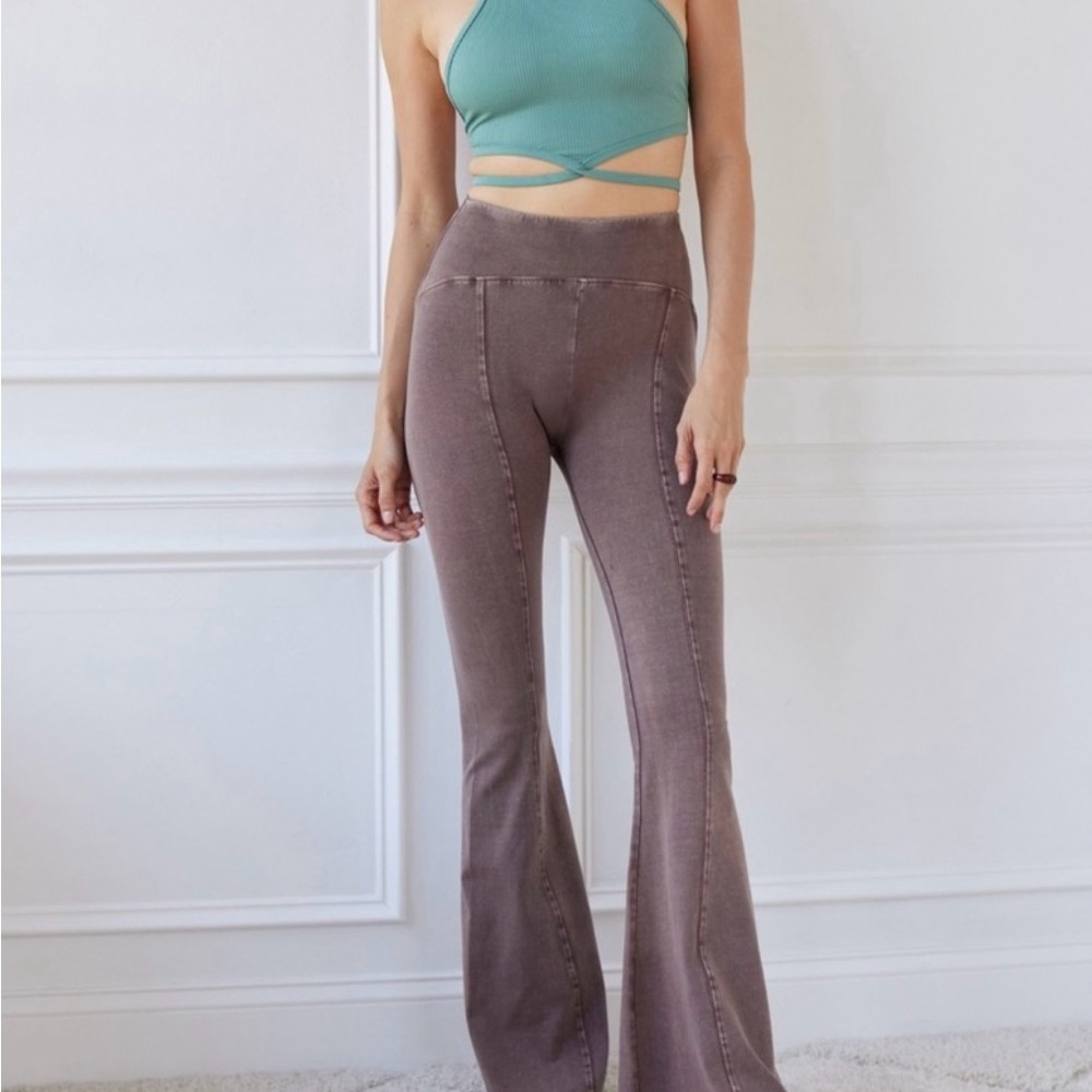 OU Out from Under Aria seamed Flare Pant